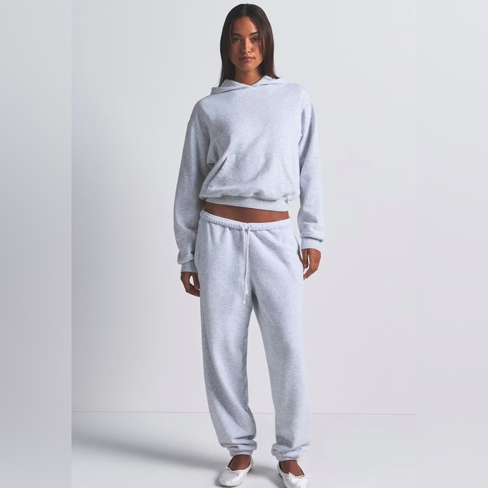 Skims Cotton Fleece Joggers grey M
